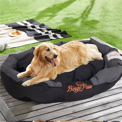 Waterproof Jumbo Orthopedic Sofa Dog Bed Pet Mat Kennel_4