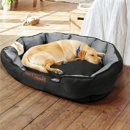 Waterproof Jumbo Orthopedic Sofa Dog Bed Pet Mat Kennel_6