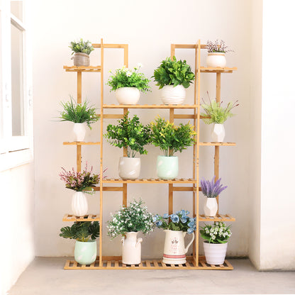 9 Tier Extra Large Bamboo Plant Stand_3