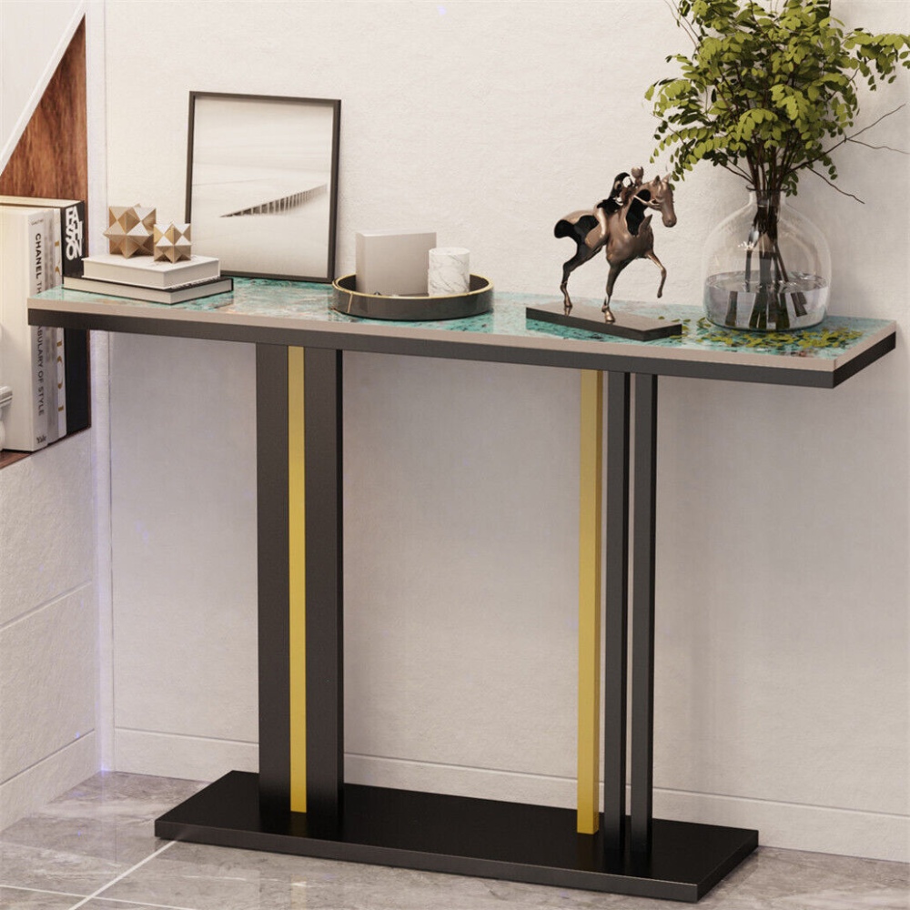 Stylish Marble Console Table for Living Room_7