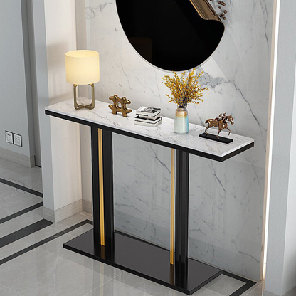 Stylish Marble Console Table for Living Room_2