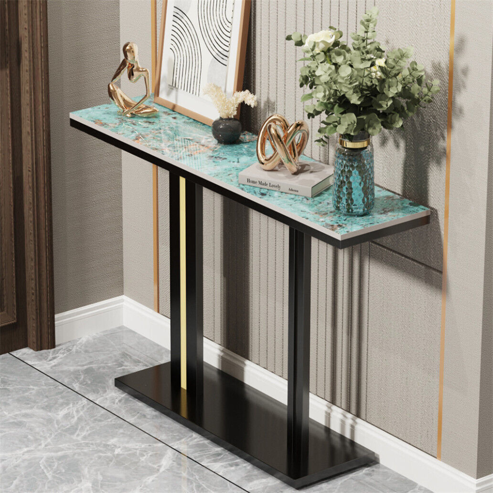 Stylish Marble Console Table for Living Room_3