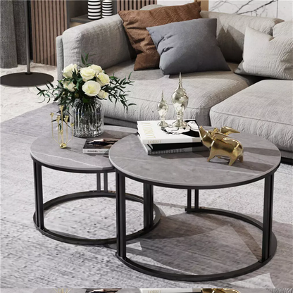 2 Pack Marble Nesting Coffee Table Set_1