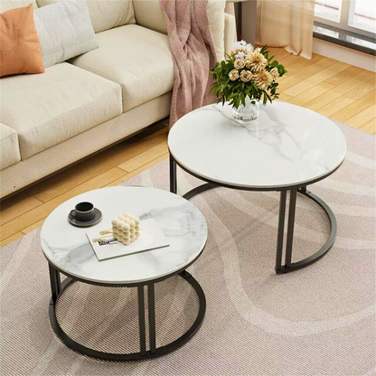 2 Pack Marble Nesting Coffee Table Set_8