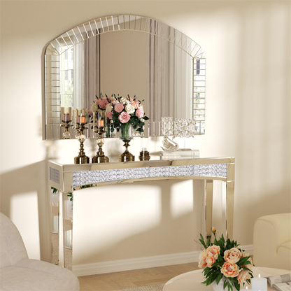 Large Beveled Glass Wall Mirror_2