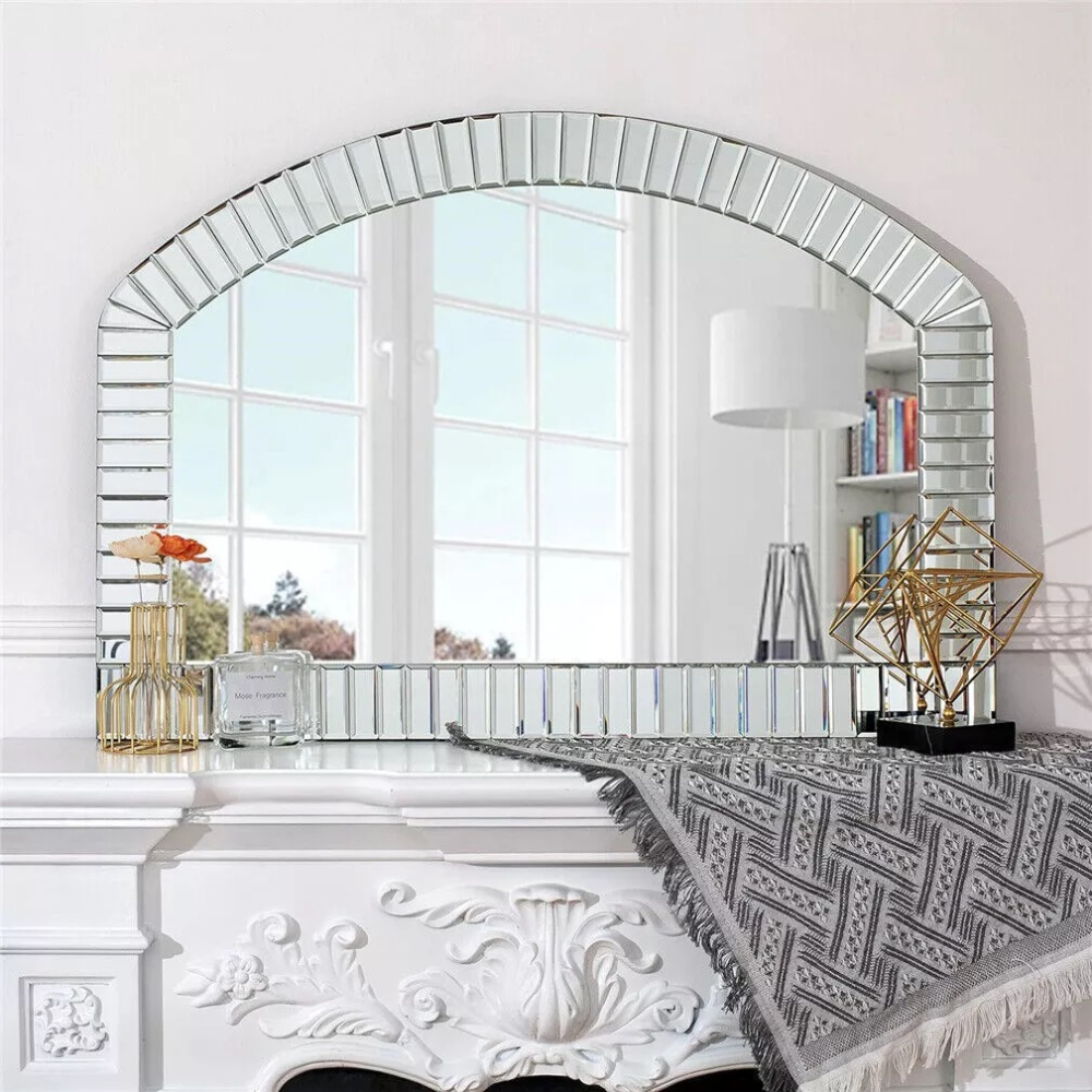 Large Beveled Glass Wall Mirror_6