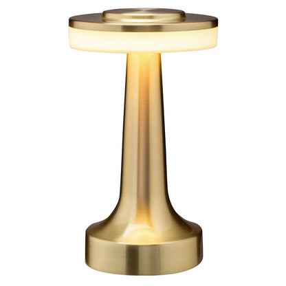 LUMIRO Portable LED Table Lamp with Touch Sensor, 3 Levels of Brightness, Night Light, Bedside Lamp - Gold_0