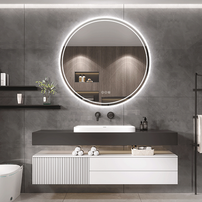 Smart Round Bathroom Mirror_0