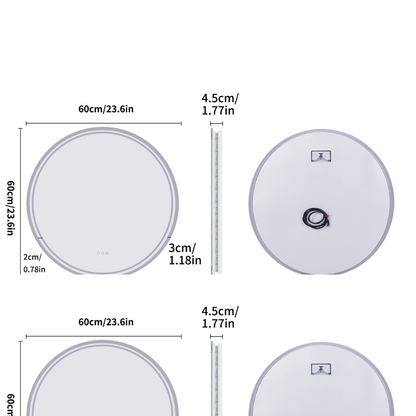 Smart Round Bathroom Mirror_5