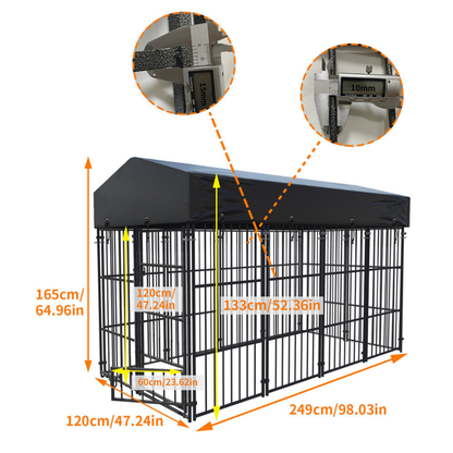 Large Heavy-Duty Dog Kennel Playpen_9