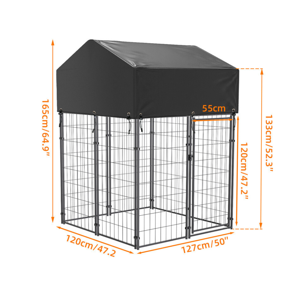 Large Heavy-Duty Dog Kennel Playpen_8