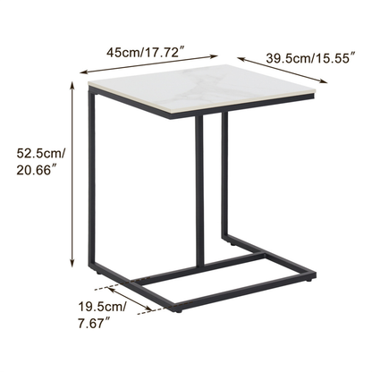 Marble C-Shaped Sofa Side Table_10