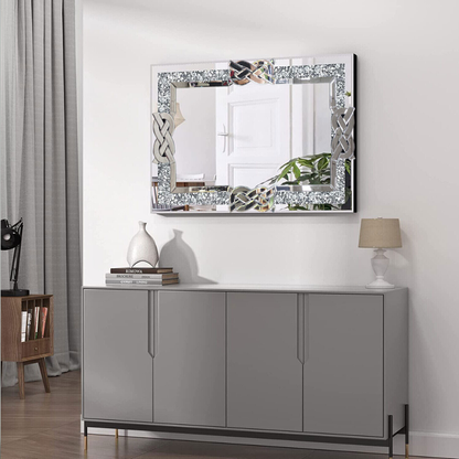 Modern Crystal Crush Diamond Mirror_5