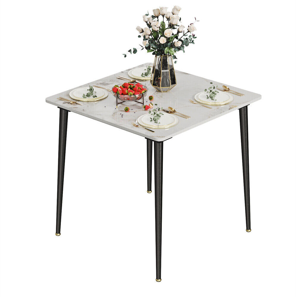 Square Marble Dining Table- Perfect for Restaurants, Kitchens, Cafes and Shops_12