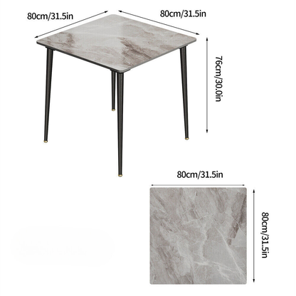 Square Marble Dining Table- Perfect for Restaurants, Kitchens, Cafes and Shops_15