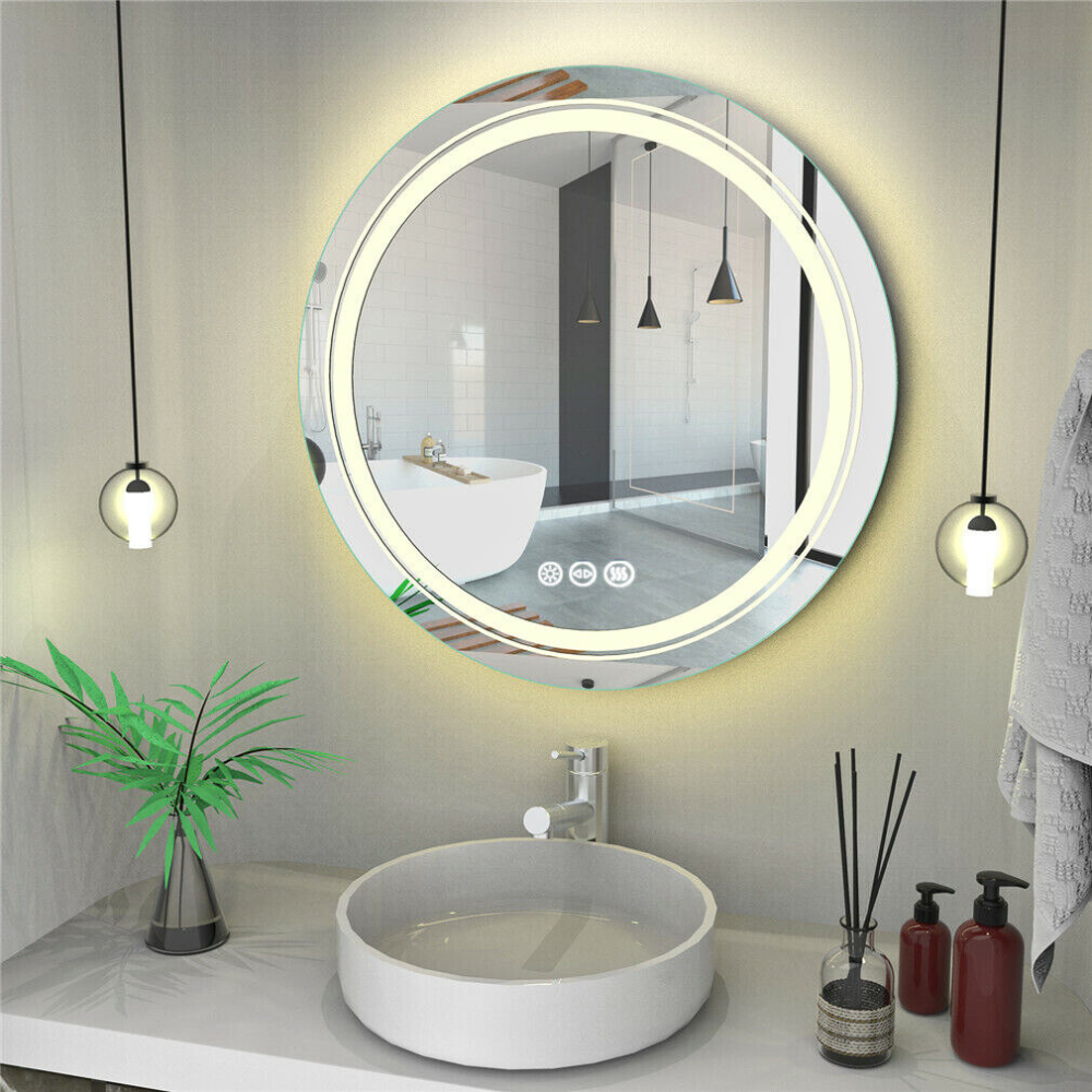 Smart LED Light Dimmable Mirror for Bathroom_0