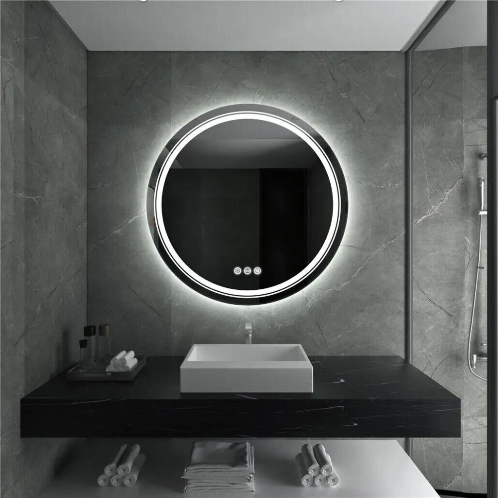 Smart LED Light Dimmable Mirror for Bathroom_2