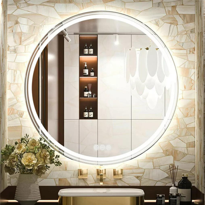 Smart LED Light Dimmable Mirror for Bathroom_5