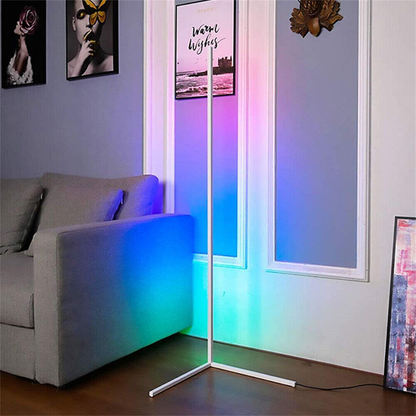 RGB LED Floor Corner Lamp with Remote Control_3