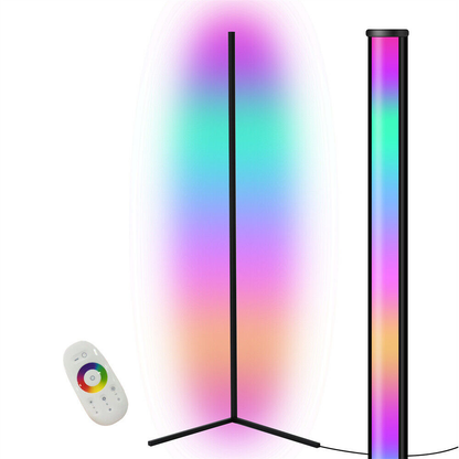 RGB LED Floor Corner Lamp with Remote Control_8