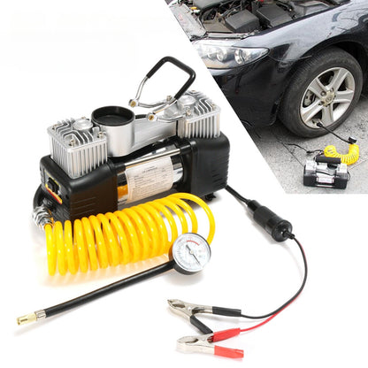 12V 150PSI Car Air Compressor Portable Tyre Deflator Inflator Pump 4WD Car Truck_2