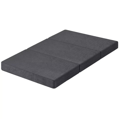 Folding Mattress Bamboo Fabric Foldable Foam Sofa Lounge_6