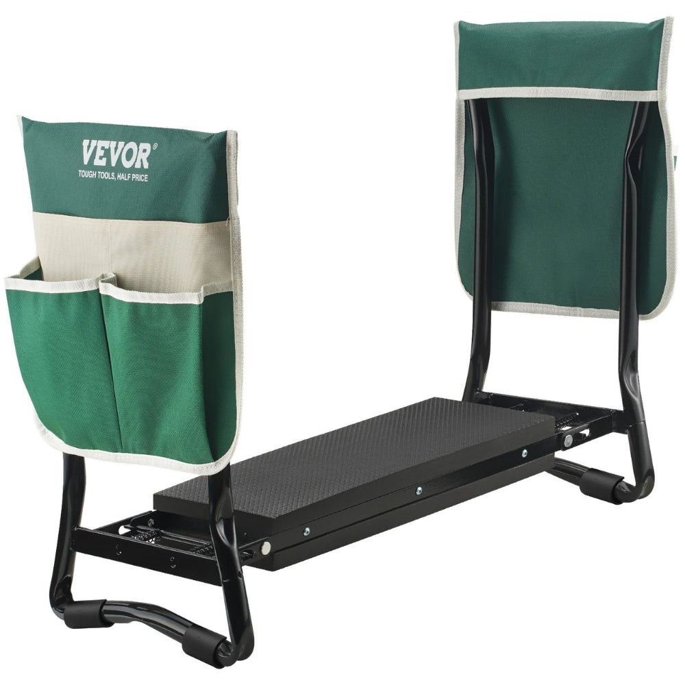 Garden Kneeler and Seat Foldable Garden Stool Kneeling Bench for Gardening with Tool Bag_4