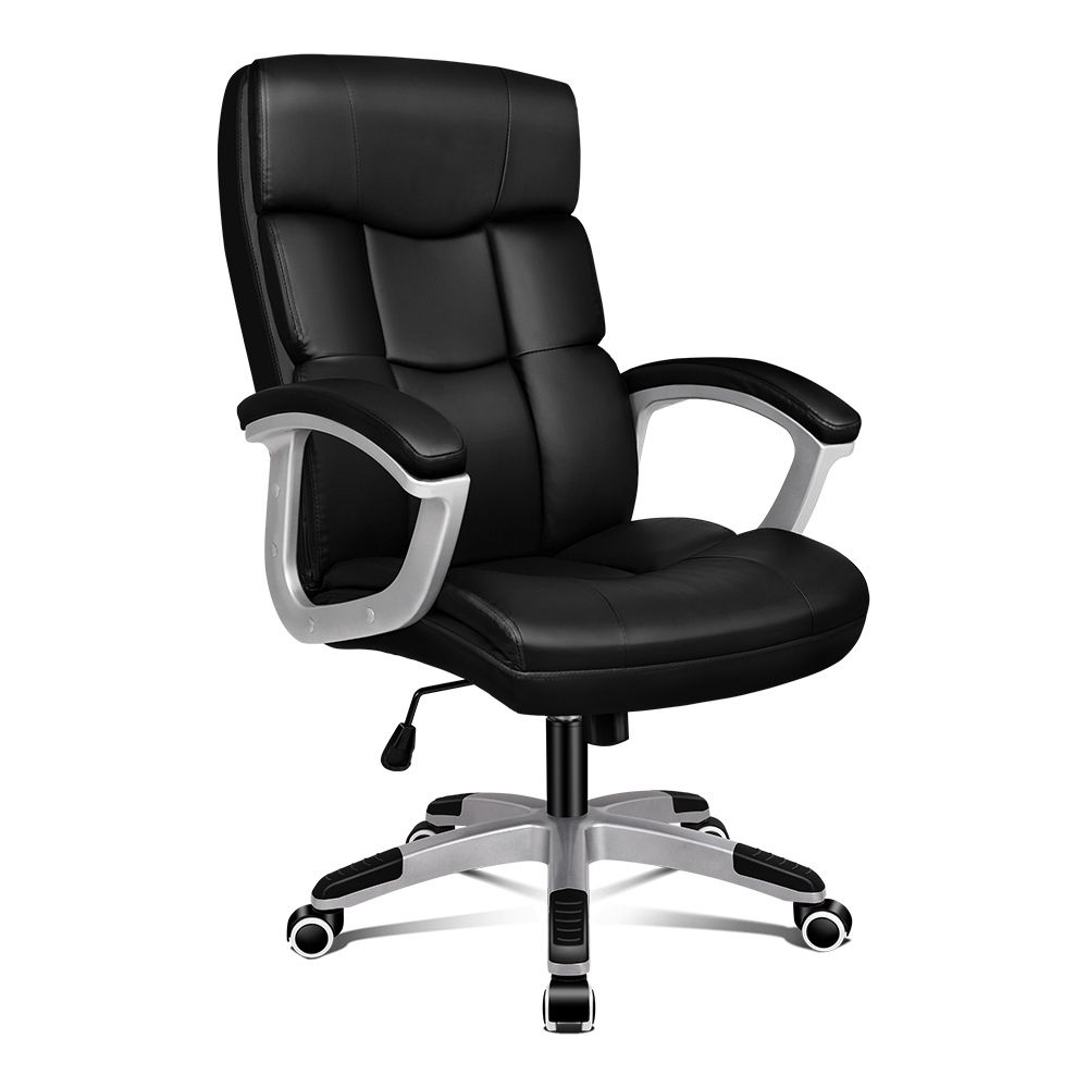 Office Chair Executive PU Leather Black_2