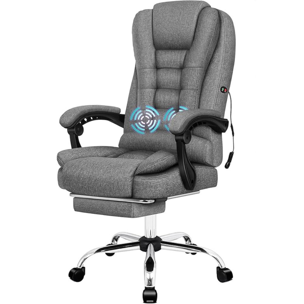 Massage Office Chair Dual Point Therapy with 5 Modes & Footrest_7