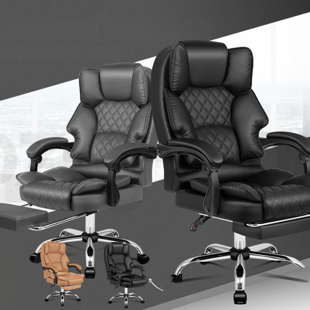 Executive Gaming Chair Ergonomic PU Leather Office Seat_1