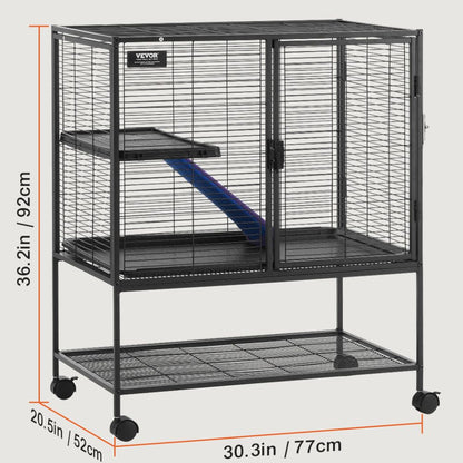 Ultimate 4-Tier Small Animal Cage for Ferrets_9