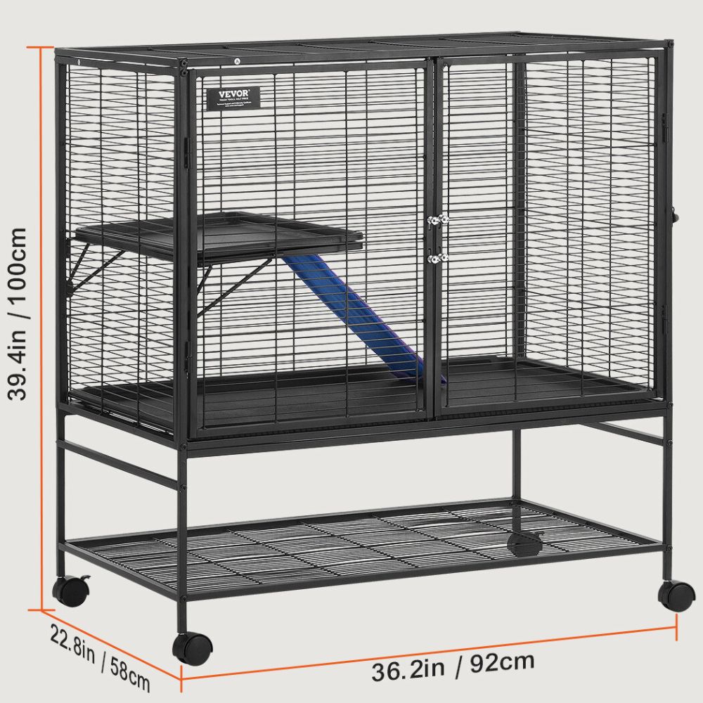 Ultimate 4-Tier Small Animal Cage for Ferrets_12