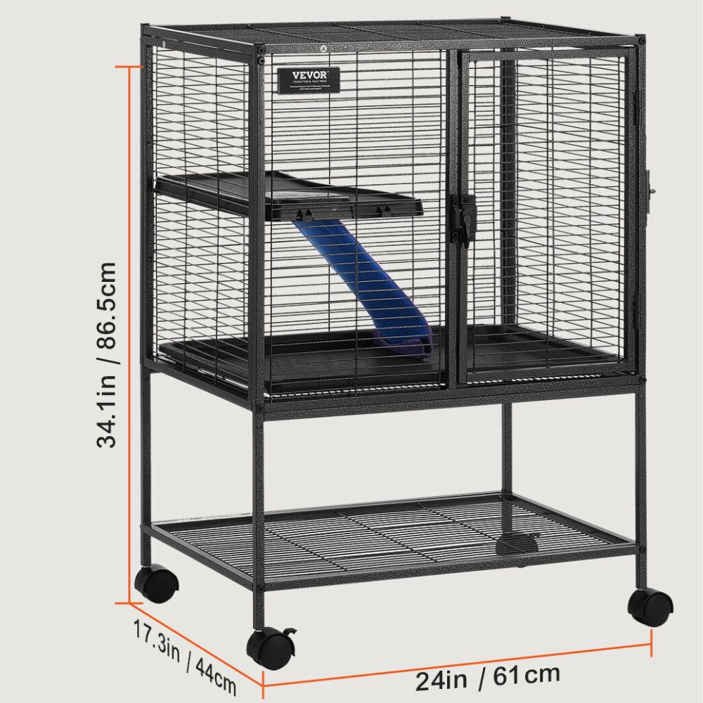 Ultimate 4-Tier Small Animal Cage for Ferrets_8