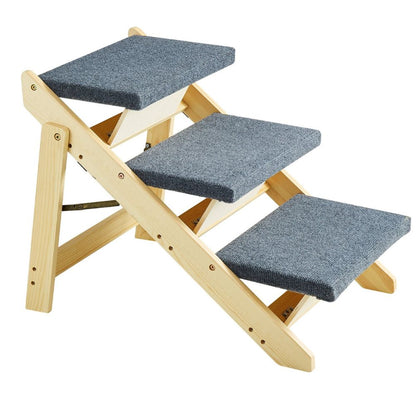 2 in 1 Foldable Pet Steps Ramp for Small to Large Dogs_5