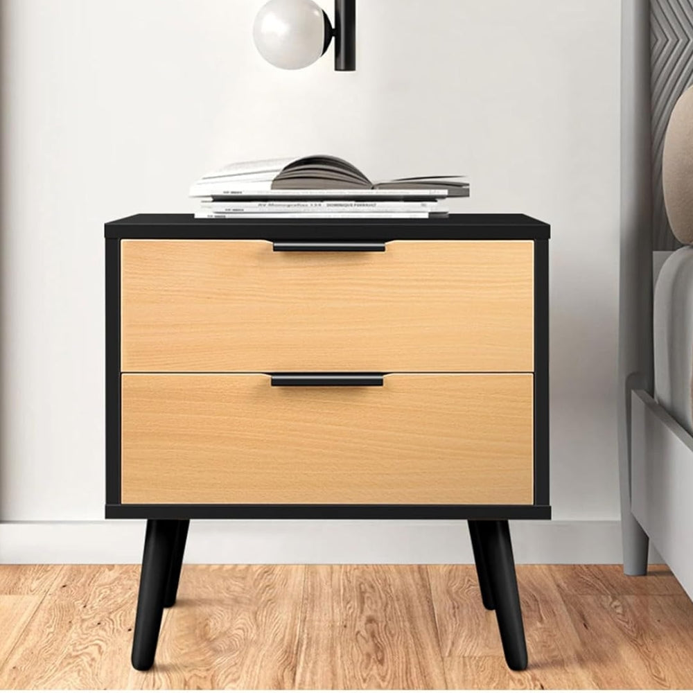 Bedside Table Nightstand Side Storage Cabinet Scandinavian_3