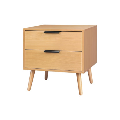 Bedside Table Nightstand Side Storage Cabinet Scandinavian_5