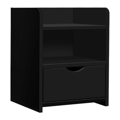 Bedside Table Nightstand Storage Cabinet Side End Table_4