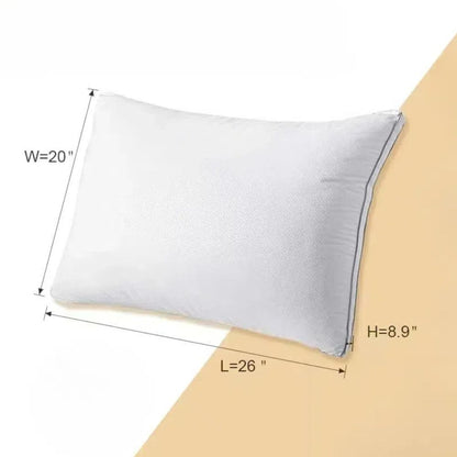 Premium High Resilience Pillows with Breathable Design and Washable Pillowcases_10