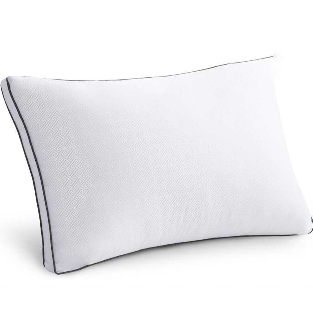 Premium High Resilience Pillows with Breathable Design and Washable Pillowcases_0