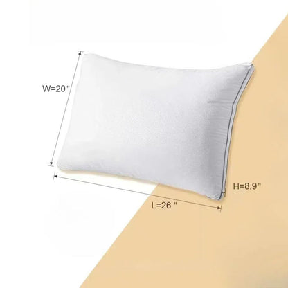 1/2 Pack High Resilience Pillows with Breathable Washable Pillowcases_7