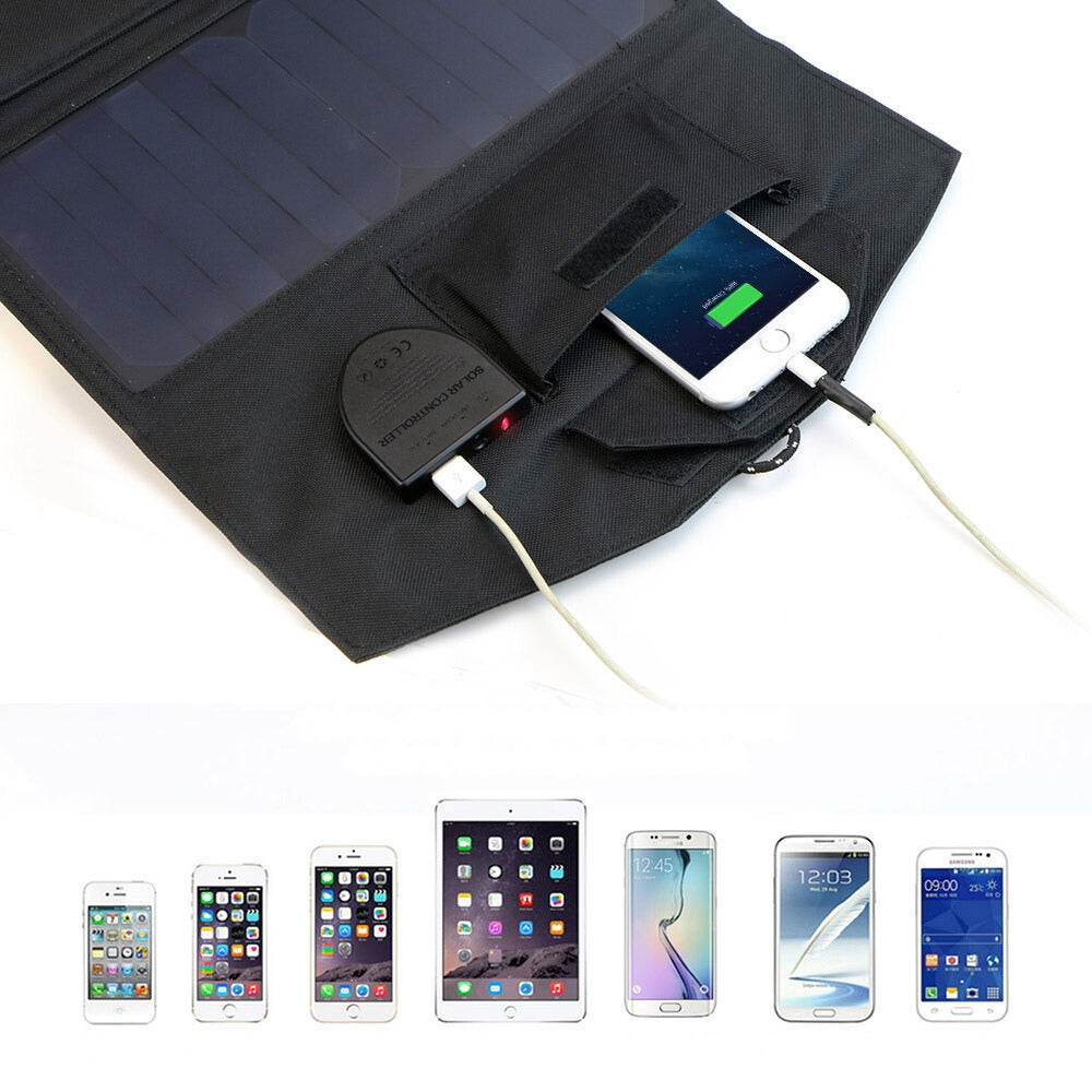 Flexible Foldable Solar Panel High Efficience Solar Battery Charger_4