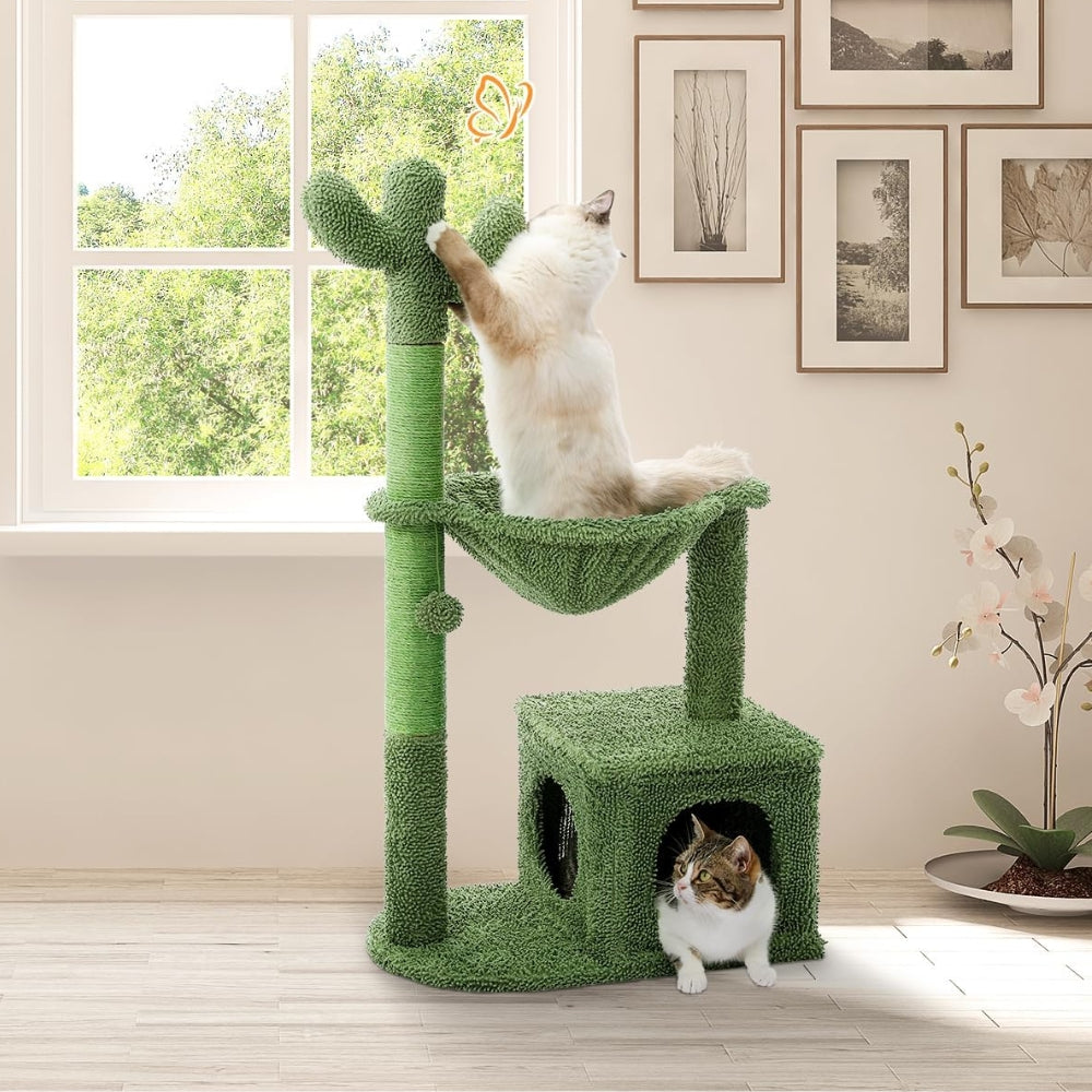 H100CM Cactus Cat Tree Condo with Ball_3