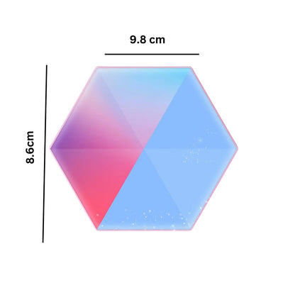 RGB Smart Hexagonal Wall Lamp Color Changing_9