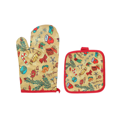 2Pcs Christmas Gloves Oven Mitts_6