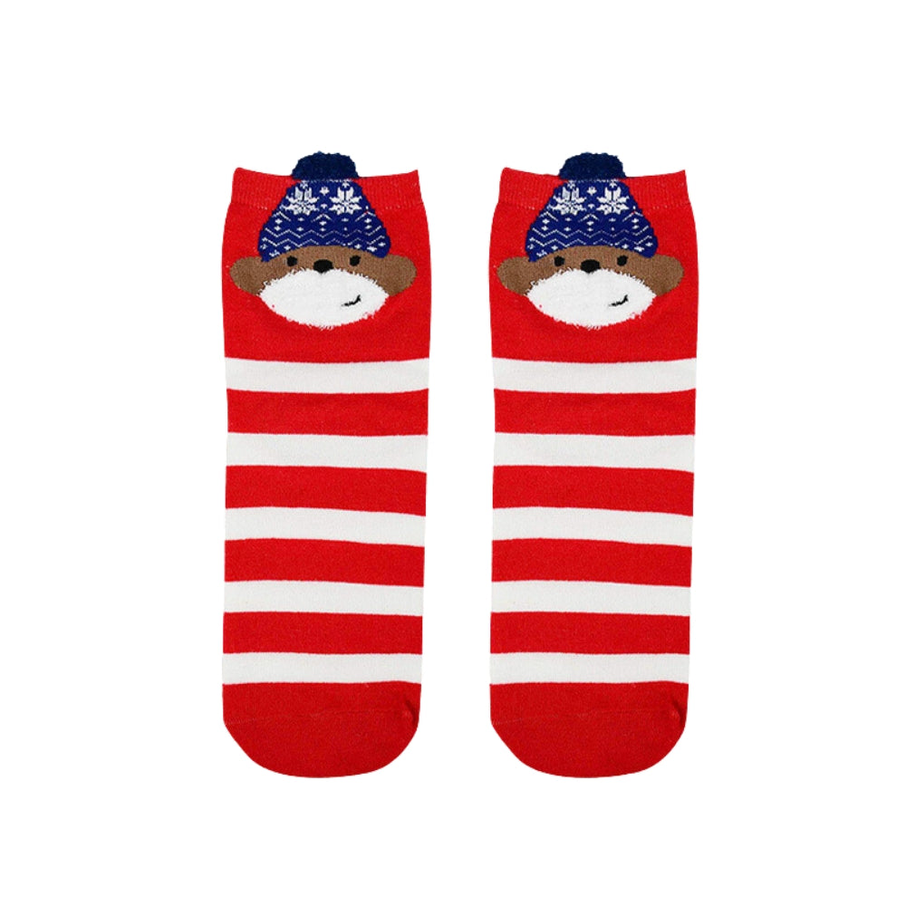 Cartoon Christmas Socks Merry Christmas Decorations_9