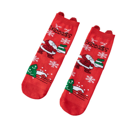 Cartoon Christmas Socks Merry Christmas Decorations_13