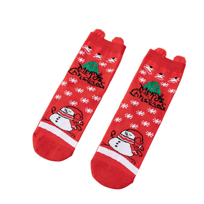 Cartoon Christmas Socks Merry Christmas Decorations_14