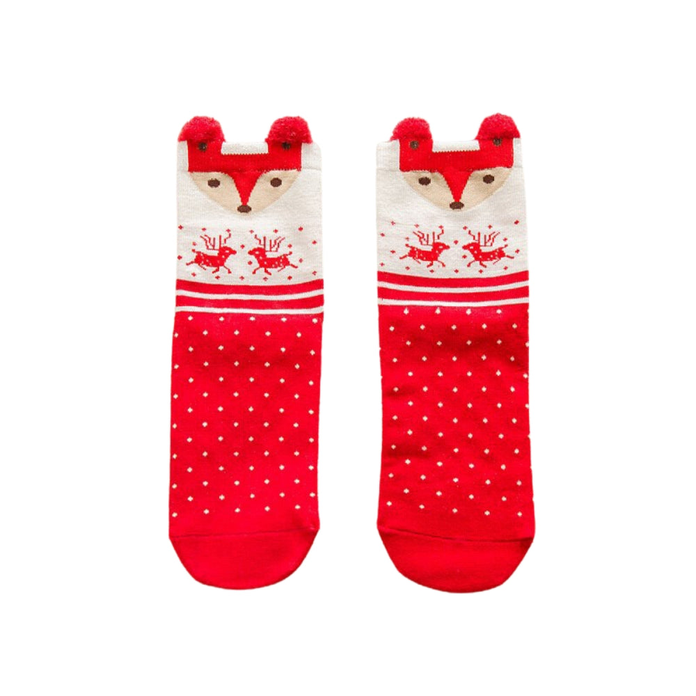 Cartoon Christmas Socks Merry Christmas Decorations_5