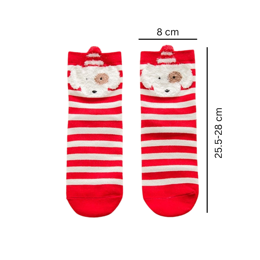 Cartoon Christmas Socks Merry Christmas Decorations_22