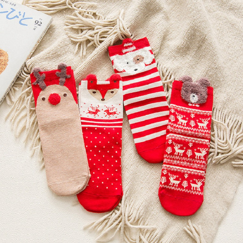 Cartoon Christmas Socks Merry Christmas Decorations_2